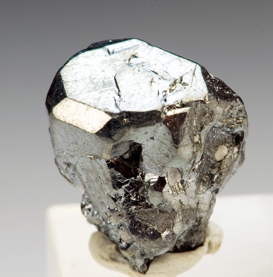 Acanthite - San Juan de Rayas Mine (Rayas Mine; Reyes Mine), Guanajuato, Mun. de Guanajuato, Guanajuato, Mexico