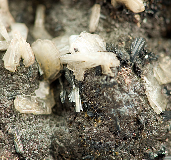 Hutchinsonite with Baryte - Quiruvilca Mine (La Libertad Mine; ASARCO Mine), Quiruvilca District, Santiago de Chuco Province, La Libertad Department, Peru
