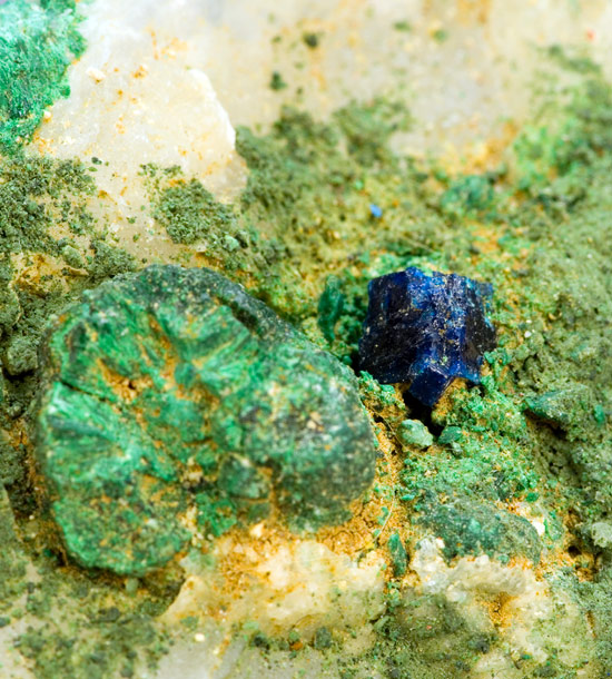 Boleite - Amelia Mine,  Santa Rosal�a (El Bole�),  Bole� District,  Mun. de Muleg�,  Baja California Sur,  Mexico (Type Locality)