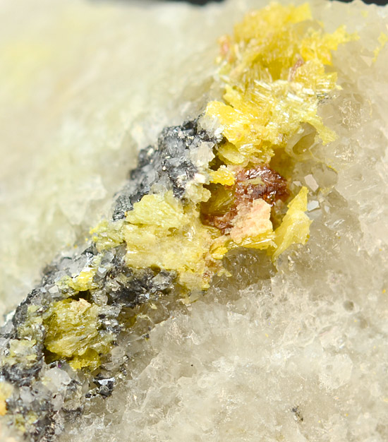 Spiroffite with Tellurite - La Bambolla - Moctezuma - Sonora - Mexico