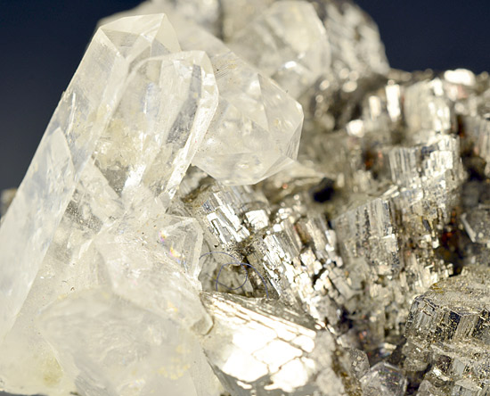 Arsenopyrite with Quartz - Panasqueira Mine, Beira Baixa, Portugal