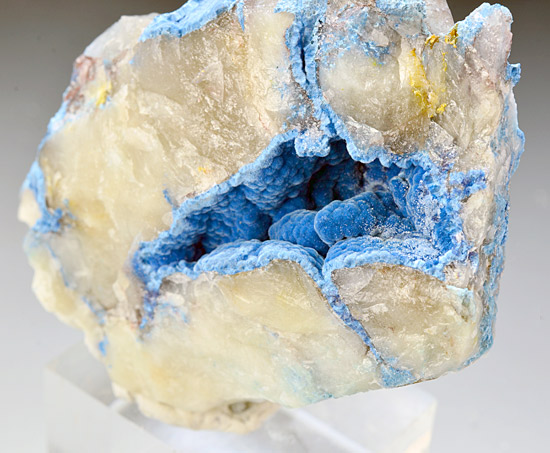 Shattuckite - Kaokoveld Plateau, Kunene Region - Namibia