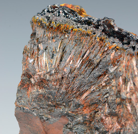 Beraunite - Maffei Mine (Nitzelbuch Mine), Nitzlbuch (Nitzelbuch), Auerbach, Upper Palatinate, Bavaria, Germany