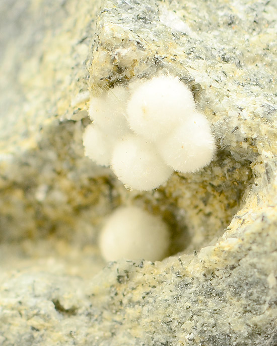 Thompsonite - Aris Quarries - Windhoeck - Khomas Region - Namibia