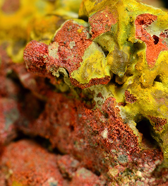 Uzonite with Alacranite - Uzon Caldera - Kamchatka Prov. - Far Eastern Region - Russia (TYPE LOCALITY)