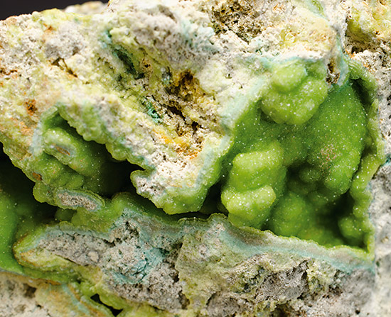 Variscite - Zamora Castle and Leon, Spain