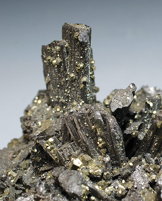 Enargite - Herminia Mine,  Julcani District,  Angaraes Province,  Huancavelica Department,  Peru