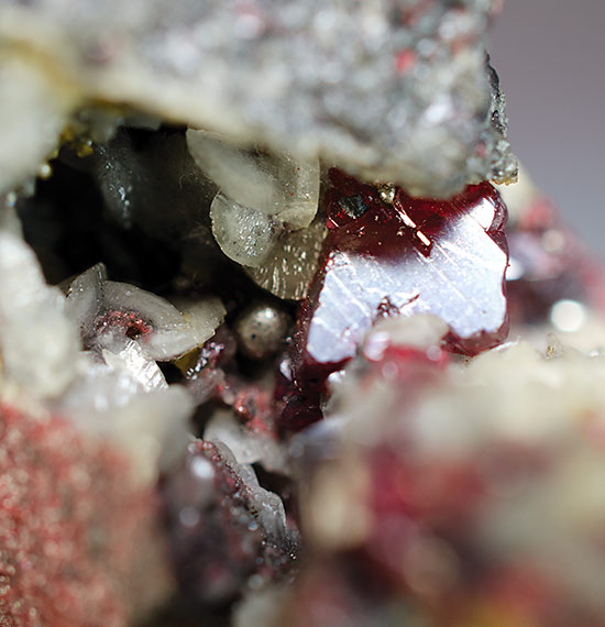 Cinnabar - Almaden mine - Almaden Ciudad Real - Spain