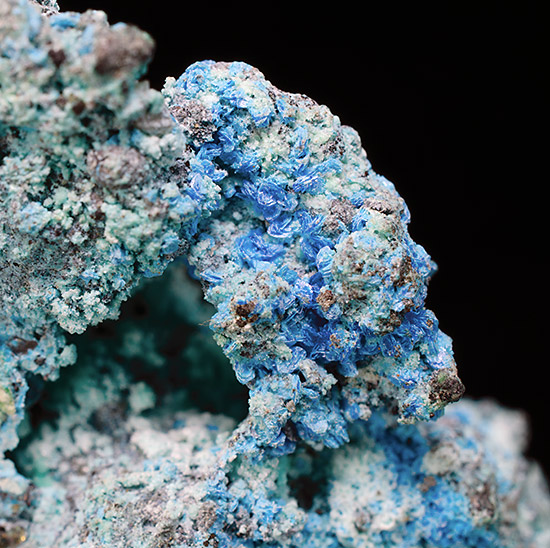 Yvonite - Salsigne mine, Mas-Cabard�s, Carcassonne, Aude, Languedoc-Roussillon, France (TYPE LOCALITY)