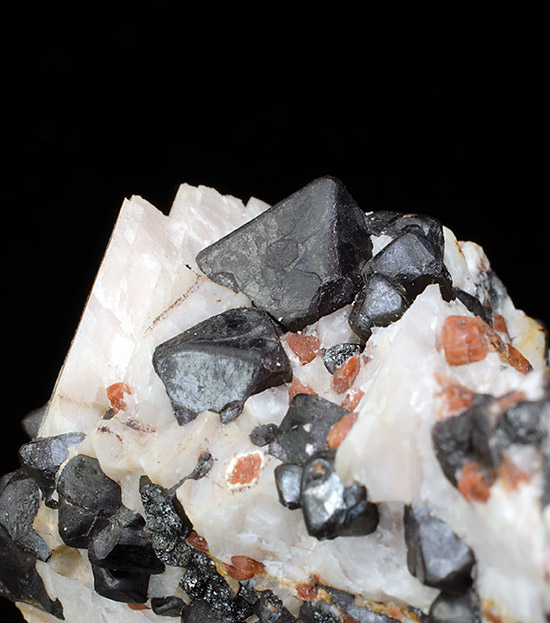 Franklinite with Willemite - Sterling Mine -Sterling Hill - Ogdensburg - Franklin Mining distr. -  Sussex Co. - New Jersey - USA