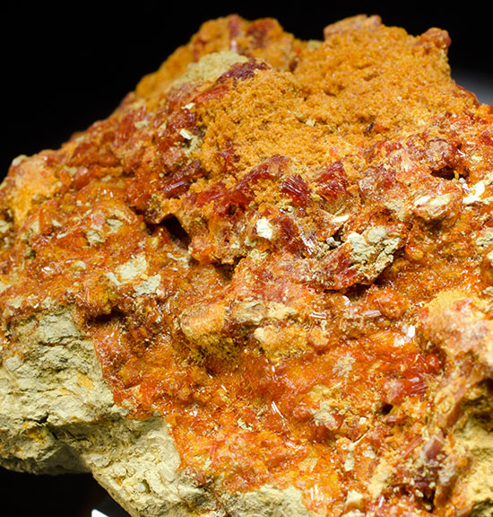 Parabutlerite with Botryogen - Santa Elena Mine, Alcaparrosa, Cerritos Bayos, Calama, El Loa Province, Antofagasta Region, Chile
