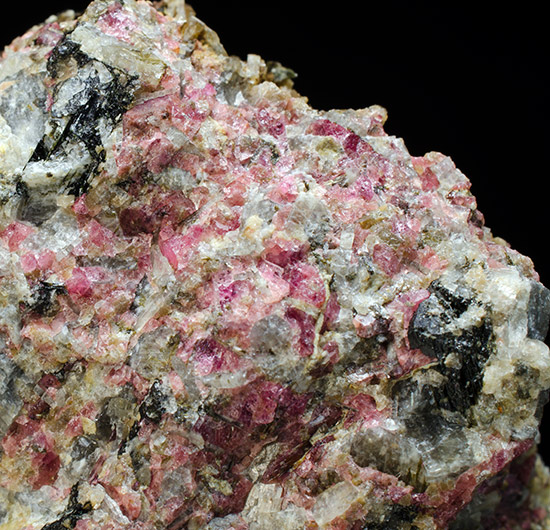 Manganoeudialyte - Pedra Bal�o outcrops,  Po�os de Caldas,  Po�os de Caldas alkaline complex,  Minas Gerais,  Brazil (Type Locality)