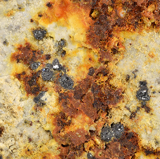 Telluronevskite and Vihorlatite - Poruba pod Vihorlatom - Michalovce Co. - Ko�ice Region - Slovakia (TYPE LOCALITY)