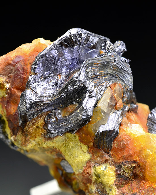 Molybdenite - Perda de Pibera Mine, Gonnosfanadiga, Medio Campidano Province, Sardinia, Italy