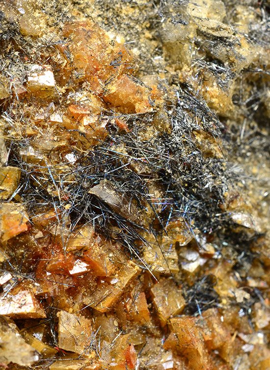 Meneghinite - Bottino Mine, Stazzema, Apuan Alps, Lucca Province, Tuscany, Italy (Type Locality)