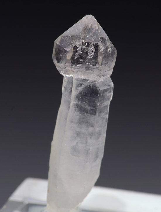 Quartz amethystine scepter -Pedro claim, Goldmyer Hot Springs, King Co., Washington, USA
