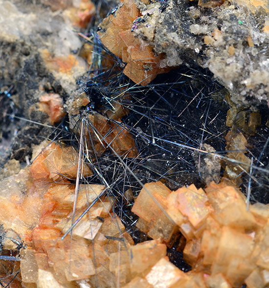 Boulangerite - Bottino mine, Stazzema, Lucca prov., Tuscany, Italy