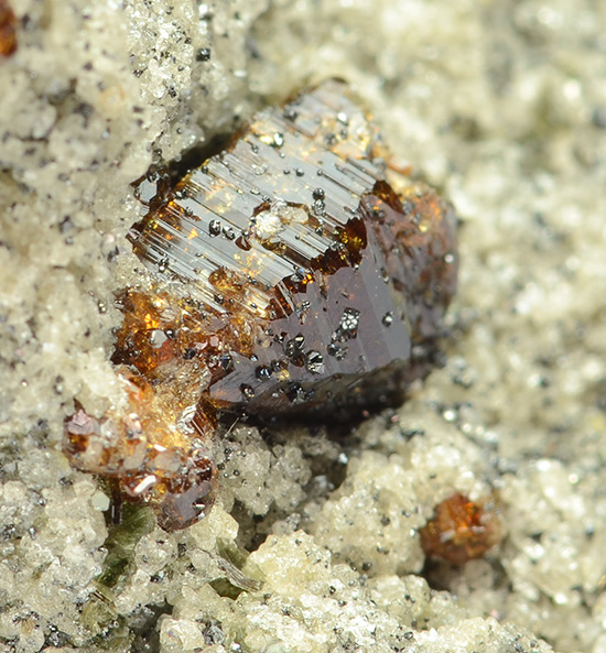 Humite - Cava San Vito - Monte Somma, Somma-Vesuvius Complex, Naples Province, Campania, Italy