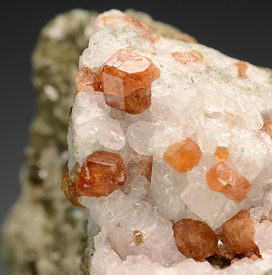 Grossular garnet - Monte Somma, Somma-Vesuvius Complex, Naples Province, Campania, Italy