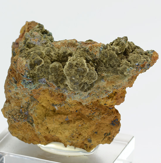 Olivenite - Wheal Gorland, St Day United Mines, Gwennap, Camborne - Redruth - St Day District, Cornwall, England, UK