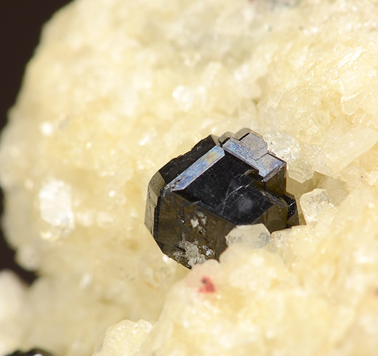 Andradite var. Melanite - Monte Somma - Somma-Vesuvius Complex -  Naples prov., Campania - Italy