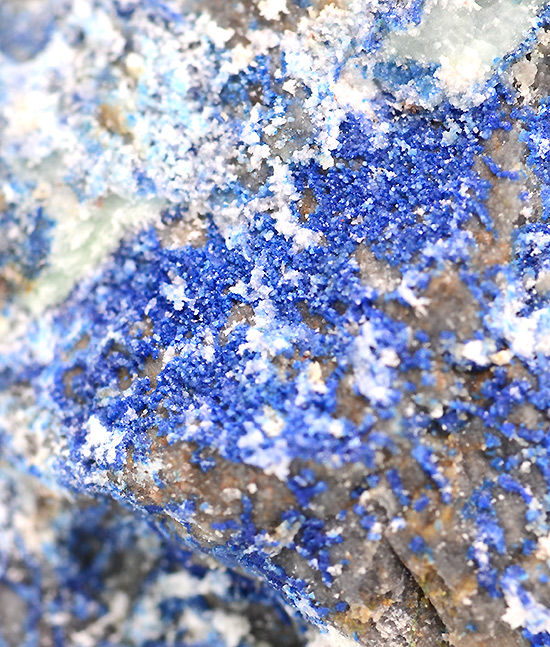 Santarosaite (TL) - Santa Rosa mine, Tarapac� Region, Chile