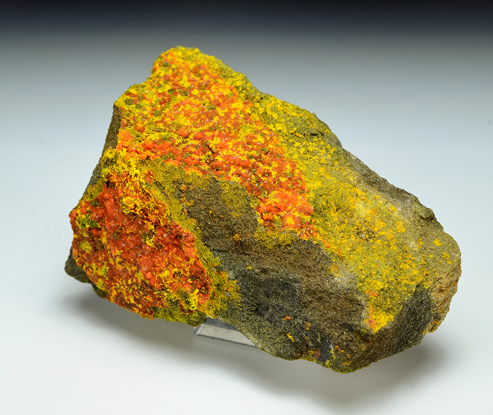 Pascoite - Vanadium Queen Mine, La Sal, La Sal District, San Juan Co., Utah, USA