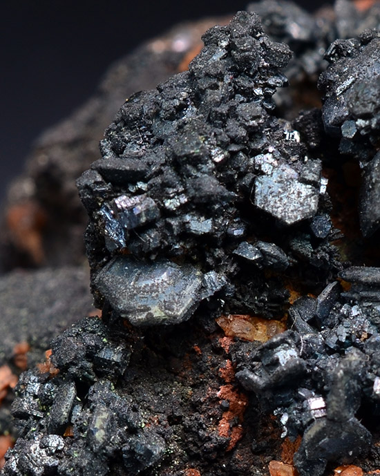 Chalcocite - Camborne, Redruth - St Day District,  Cornwall,  England,  UK