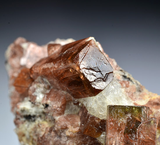 Andalusite - Chete-Canete, Bregaglia Valley, Sondrio Province, Lombardy, Italy