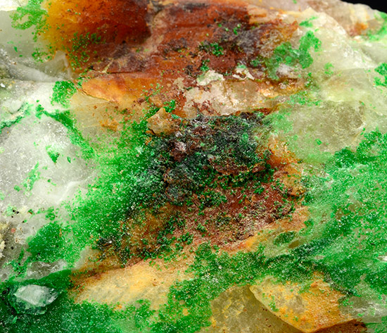 Bayldonite - Wheal Carpenter, Fraddam, Gwinear-Gwithian, St Erth - Gwithian Area, Cornwall, England, UK