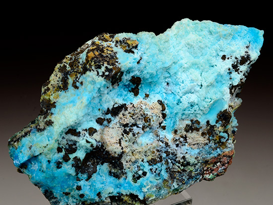 Allophane - Maid of Sunshine Mine,  Turquoise District (Courtland-Gleeson District),  Dragoon Mts,  Cochise Co.,  Arizona,  USA