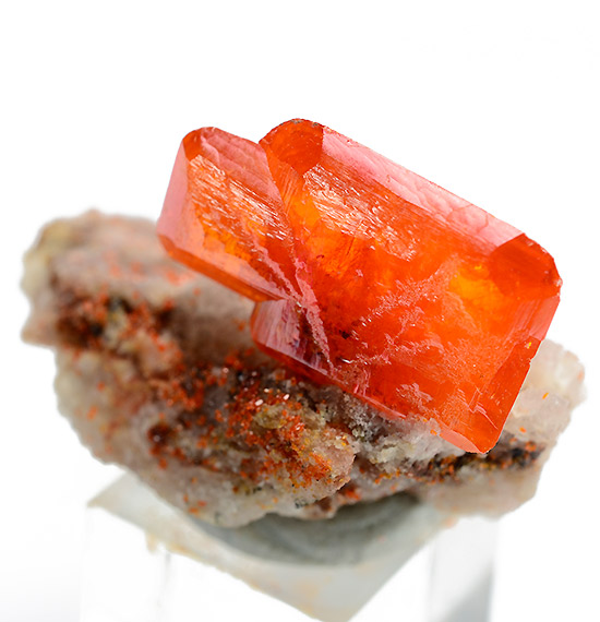 Wulfenite - Red Cloud Mine - La Paz County - Arizona - USA