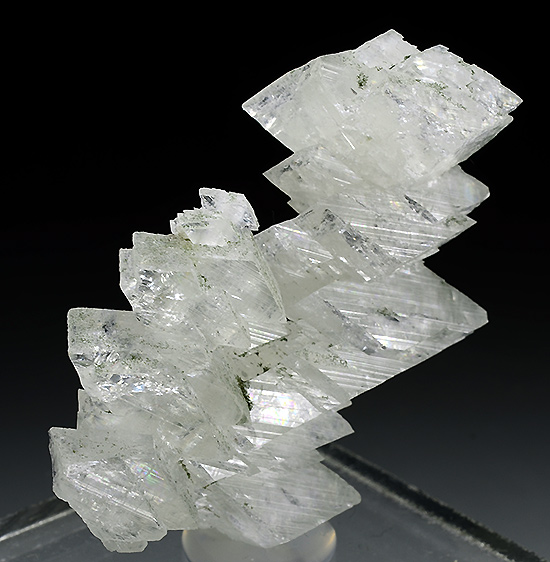 K feldspar var. Adularia - Cavradi gorge, Curnera Valley, Tujetsch (Tavetsch), Vorderrhein Valley, Grischun (Grisons; Graub�nden), Switzerland