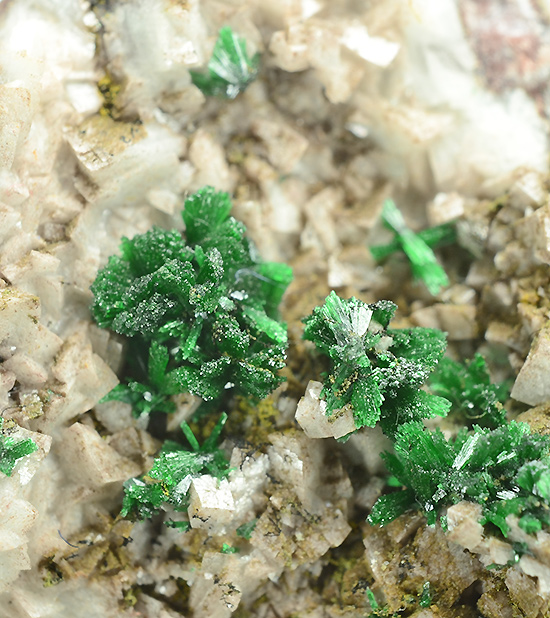 Malachite  - Tsumeb mine, Tsumeb, Otjikoto Region, Namibia