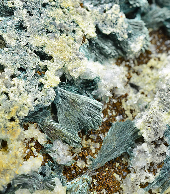 Gormanite  with Brazilianite - Big Fish River, Dawson Mining District, Yukon Territory, Canada
