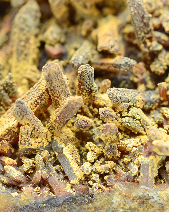 Cacoxenite - Capoterra, Cagliari, Sardegna, Italy