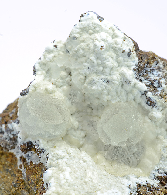 Herschelite (Chabazite-Na) - Rupe di Aci Castello - Aci Castello - Etna Volcanic Complex - Catania prov. - Sicily - Italy (TL)