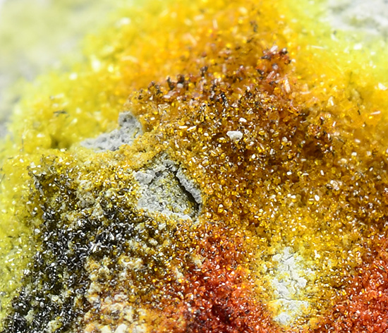 Challacollatite with Galenobismutite - La Fossa Crater, Vulcano Island, Lipari, Eolie Islands, Messina Province, Sicily, Italy