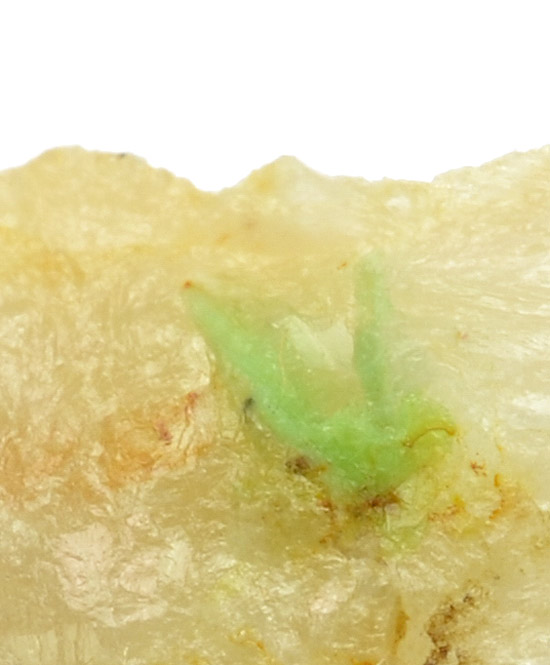 Curetonite - Redhouse Barite Mine, Potosi District, Osgood Mts, Humboldt Co., Nevada, USA (Type Locality)