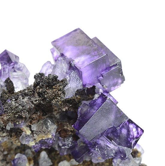 Fluorite - Elmwood mine, Carthage, Central Tennessee Ba-F-Pb-Zn District, Smith Co., Tennessee, USA