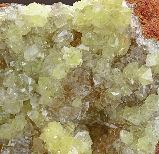 Adamite - Ojuela Mine, Mapim�, Durango, Mexico
