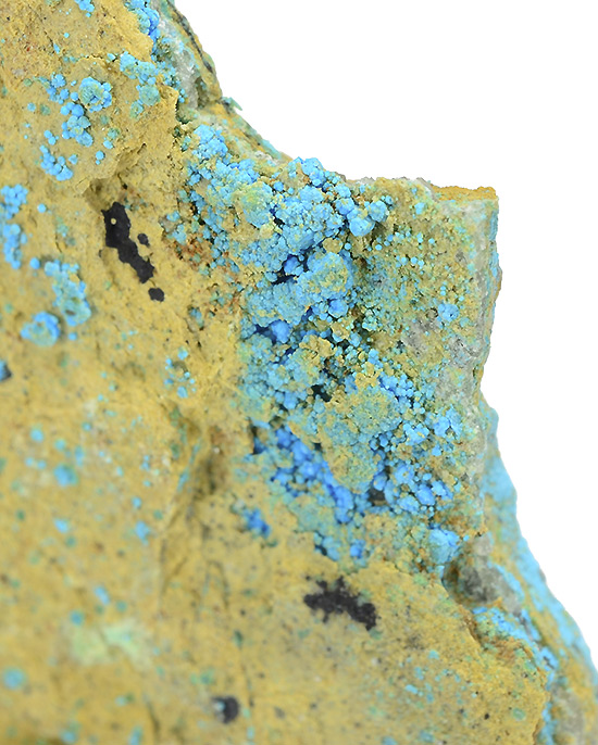 Decrespignyite-(Y) (TL) - Paratoo copper mine, Yunta, South Australia, Australia