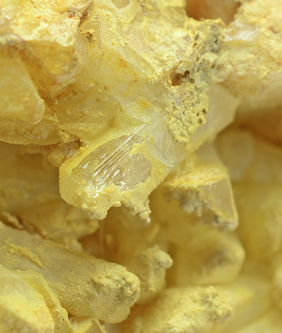 Danburite with Tainiolite - Case Pollaio, Pornassino, Ormea, Tanaro Valley, Cuneo Province, Piedmont, Italy