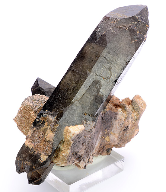 Quartz (Smocky) - Mount Sinai, South Sinai, Egypt