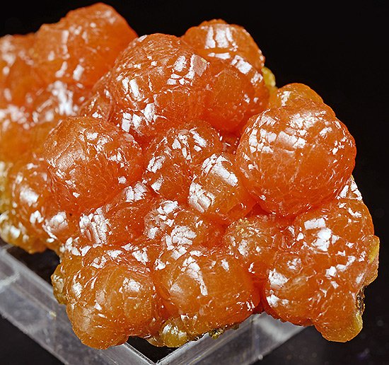 Pyromorphite - Bunker Hill Mine, Bunker Hill properties, Kellogg, Shoshone Co., Idaho, USA