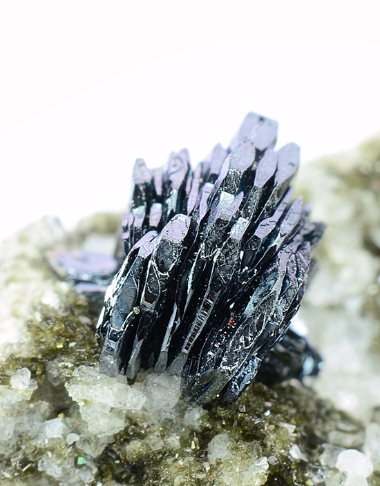 Hematite (Iron Rose) - Monte Prosa, Prevat Valley, Central St Gotthard Massif, Leventina, Ticino, Switzerland