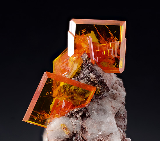 Wulfenite - Rowley Mine - Maricopa County - Arizona