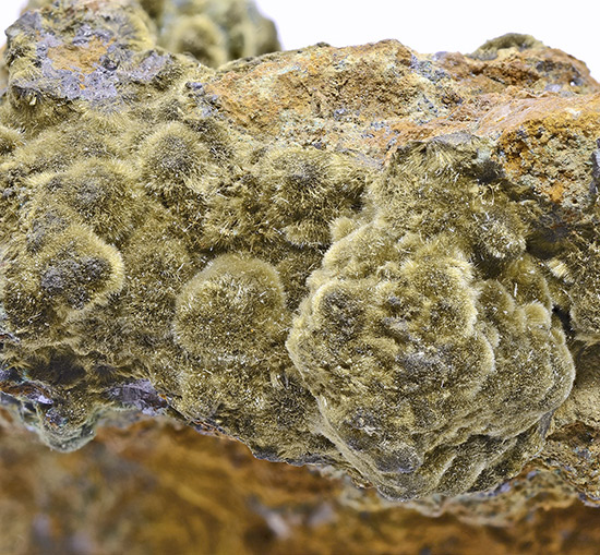 Olivenite - Wheal Gorland, St Day United Mines, Gwennap, Camborne - Redruth - St Day District, Cornwall, England, UK