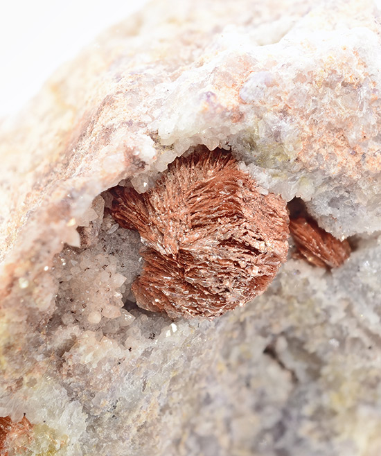 Nacrite - Kunnerstein (Chemnitz), Erzgebirge, Saxony , Gernany