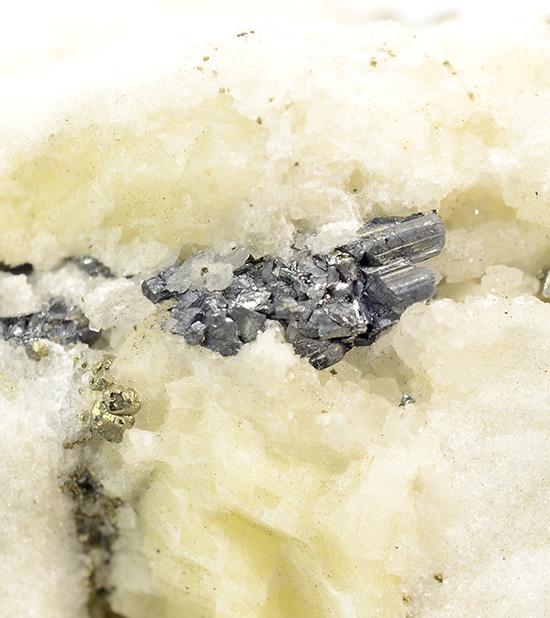 Baumhauerite  - Lengenbach Quarry - Binnatal - Wallais - Switzerland (Type Locality)